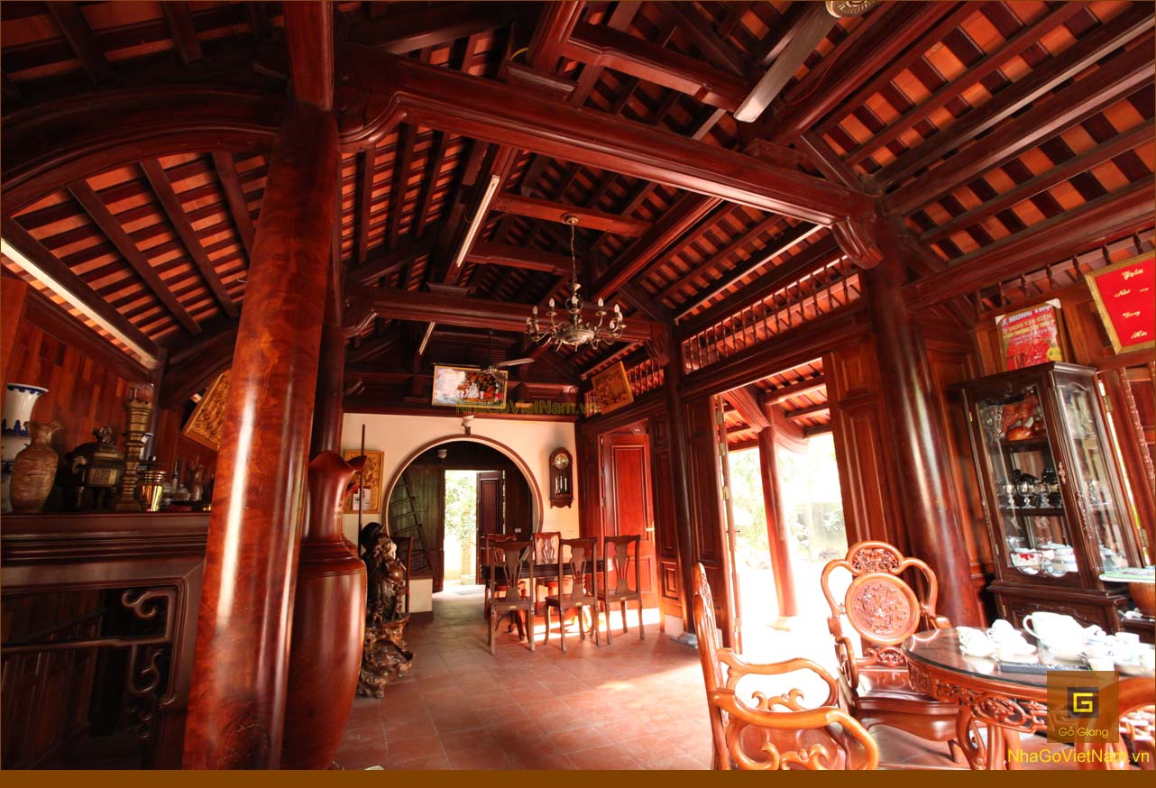 Nhà Gỗ Đẹp hiện đại, Như quỳnh, Hưng yên