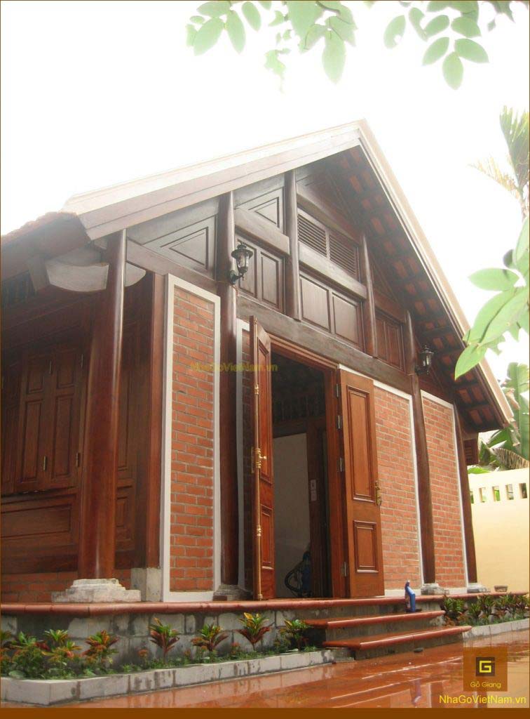 Nhà Gỗ Đẹp hiện đại, Như quỳnh, Hưng yên