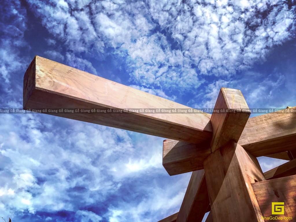 Kiến trúc gỗ Vườn Nhật bản Vinpearl Land Nha Trang