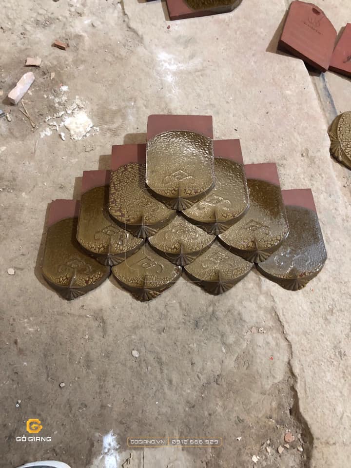 image Sự kết hợp mới lạ giữa mái ngói và gốm tráng men tại nhà 3 gian ở Xứ Đoài