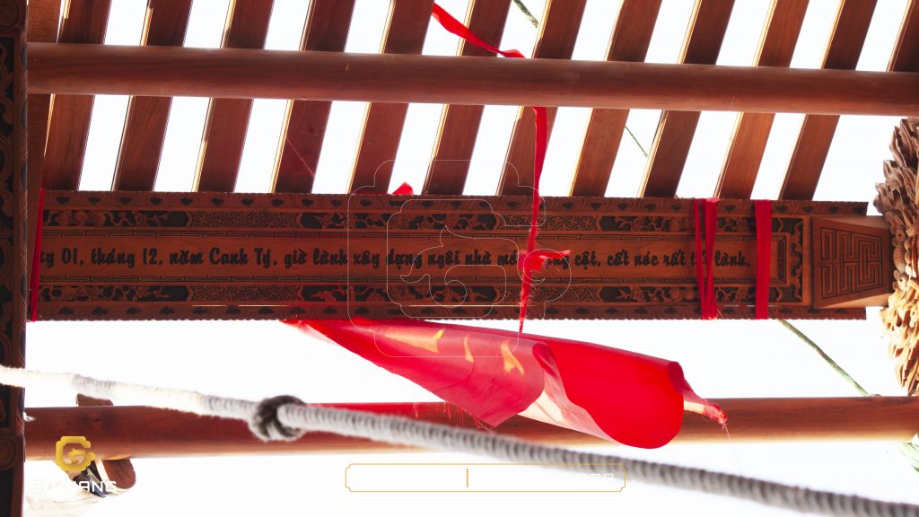 Lễ cất nóc nhà 3 gian truyền thống tại xứ Đoài