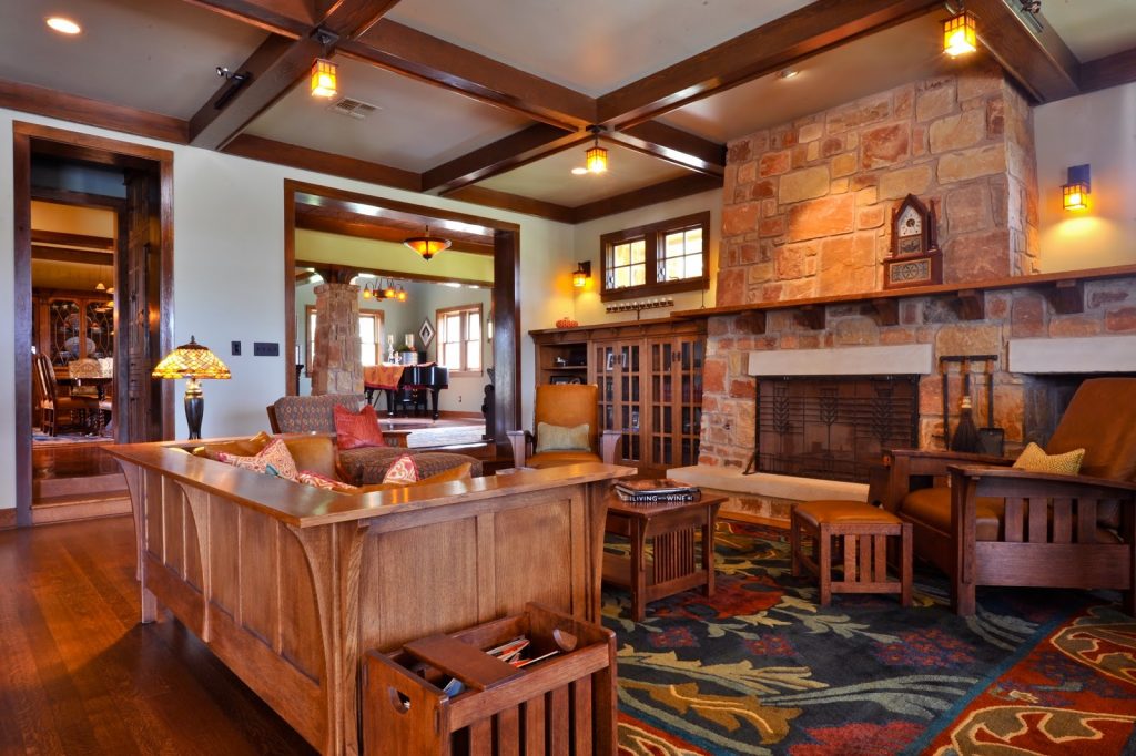 image Nhà Gỗ Phong Cách Art & Crafts : Tôn Vinh Nghệ Thuật Và Sự Khéo Léo