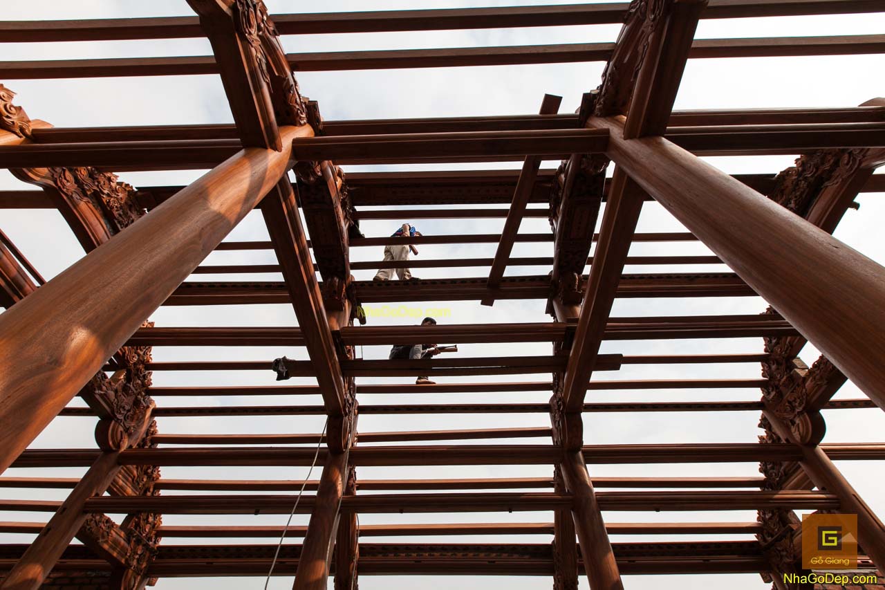 Nghề Làm Nhà Gỗ Chàng Sơn