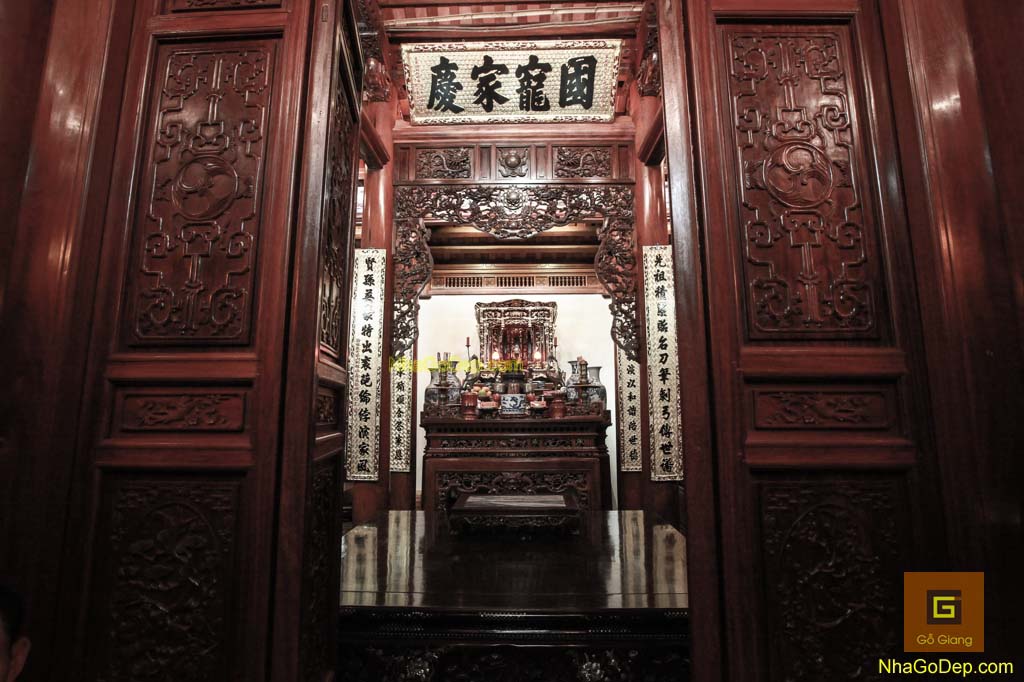 Phong Thủy Bàn Thờ Gỗ Theo Tín Ngưỡng Việt Nam