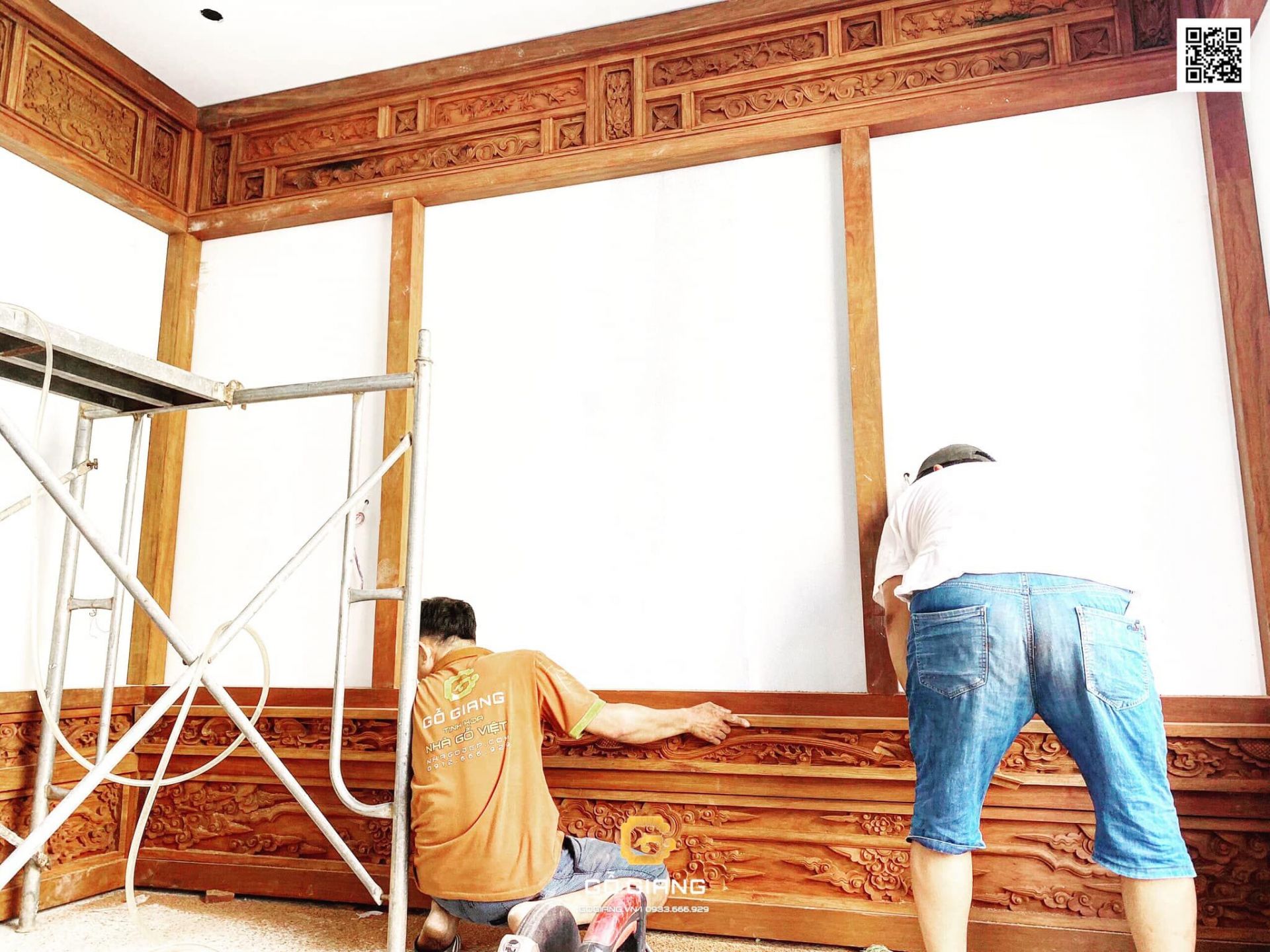 Phòng Thờ Trong Không Gian Biệt Thự Vinhomes Riverside | Hà Nội | Lim Lào