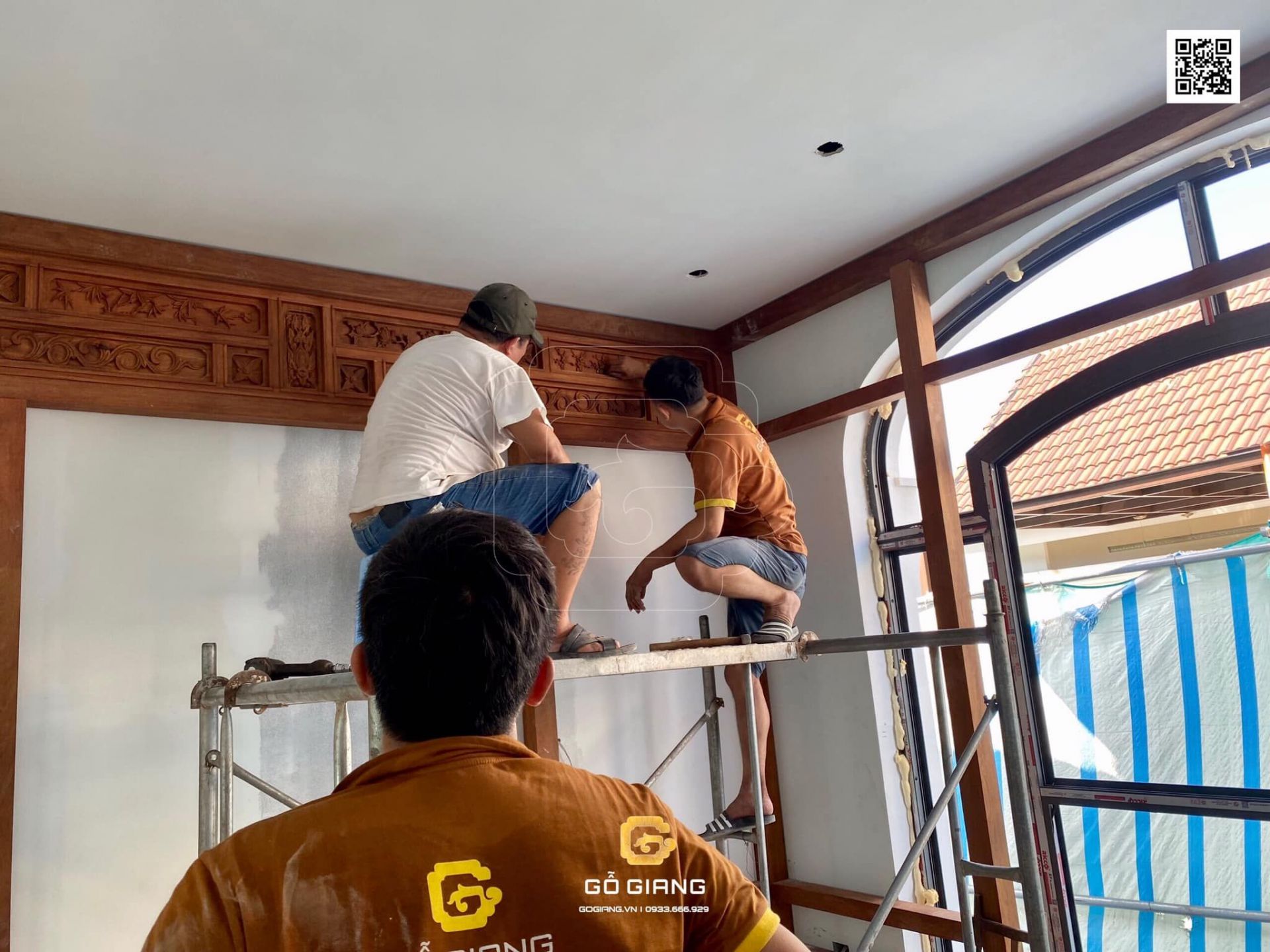 Phòng Thờ Trong Không Gian Biệt Thự Vinhomes Riverside | Hà Nội | Lim Lào