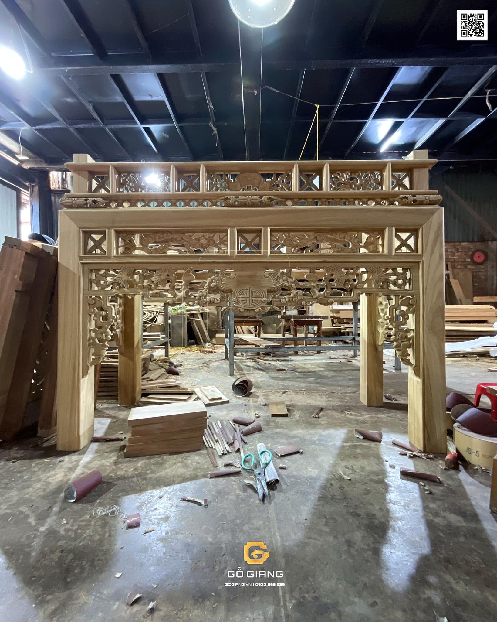 Phòng Thờ Trong Không Gian Biệt Thự Vinhomes Riverside | Hà Nội | Lim Lào 