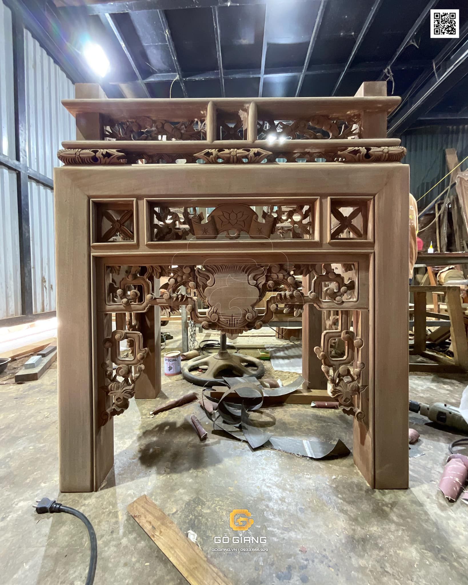 Phòng Thờ Trong Không Gian Biệt Thự Vinhomes Riverside | Hà Nội | Lim Lào 