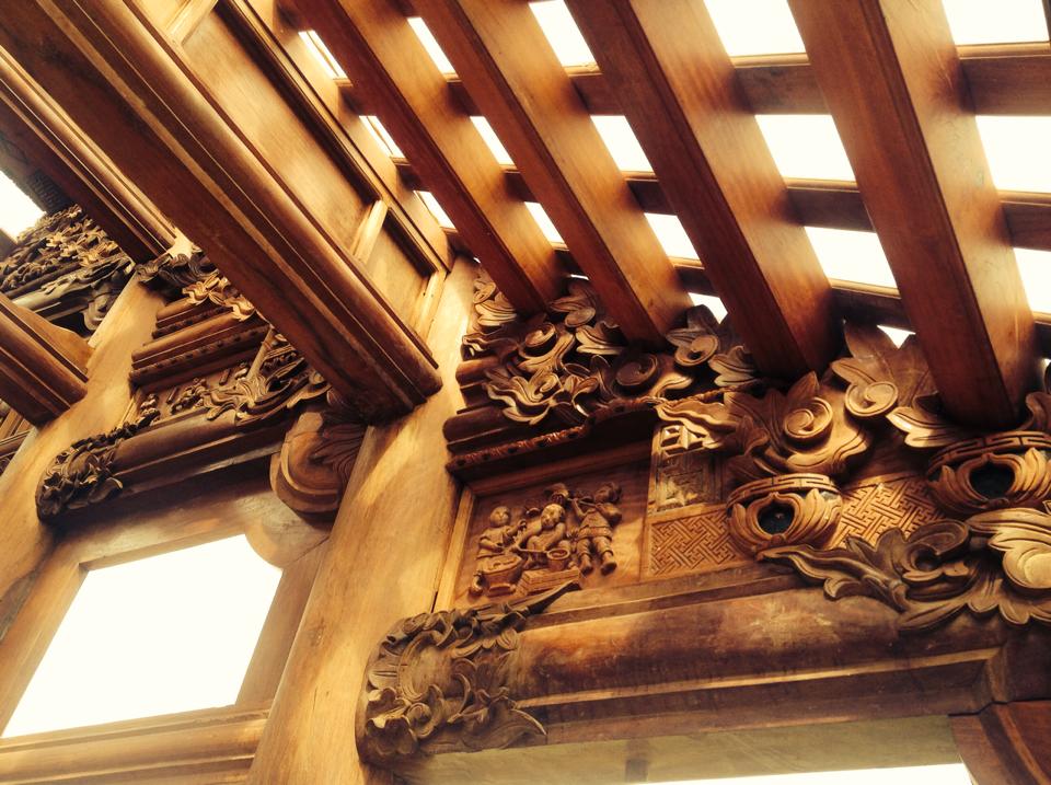 "Nét đẹp không bao giờ phai" trong nhà gỗ cổ truyền