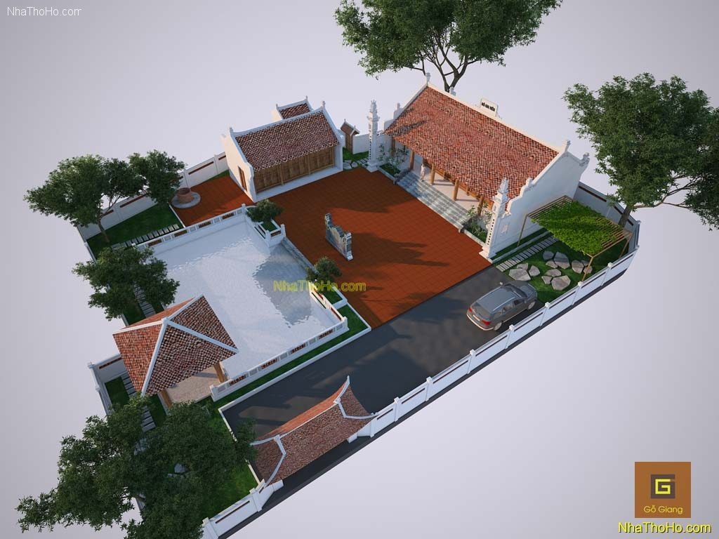 Kết cấu mái nhà gỗ cổ truyền miền Bắc bao gồm những gì?