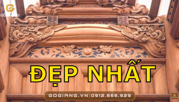 NHÀ GỖ ĐẸP 3 gian 2 chái I NHÀ THỜ HỌ DƯ I Bộ khung nhà gỗ trước khi lợp mái ngói I Gỗ Giang TV