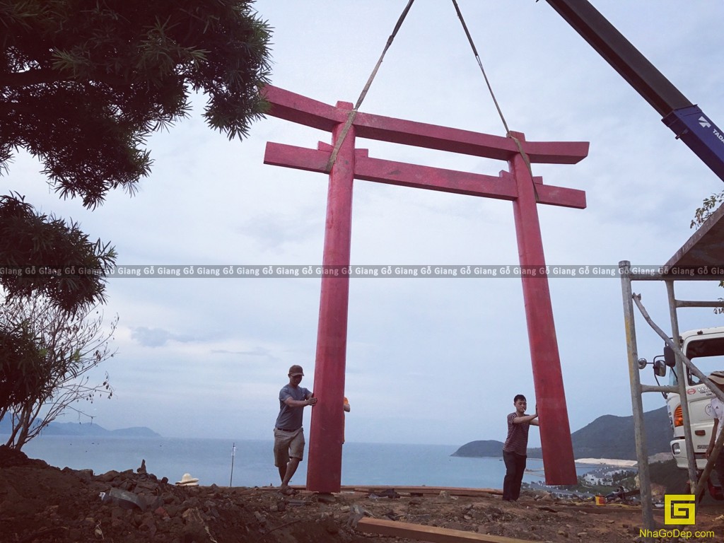 Kiến trúc gỗ Vườn Nhật bản Vinpearl Land Nha Trang