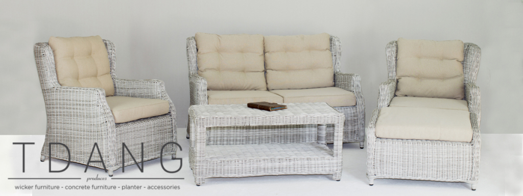 WICKER FURNITURE, CONCRETE FURNITURE, PLANTER, ACCESSORIES WICKER FURNITURE, CONCRETE FURNITURE, PLANTER, ACCESSORIES