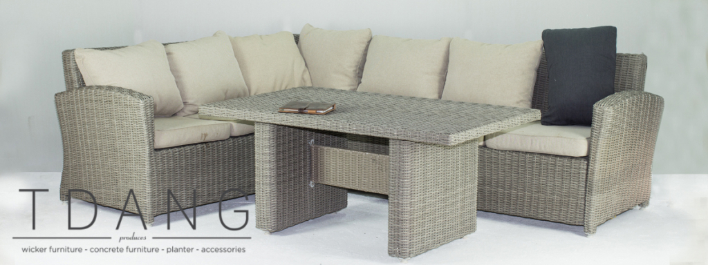 WICKER FURNITURE, CONCRETE FURNITURE, PLANTER, ACCESSORIES WICKER FURNITURE, CONCRETE FURNITURE, PLANTER, ACCESSORIES