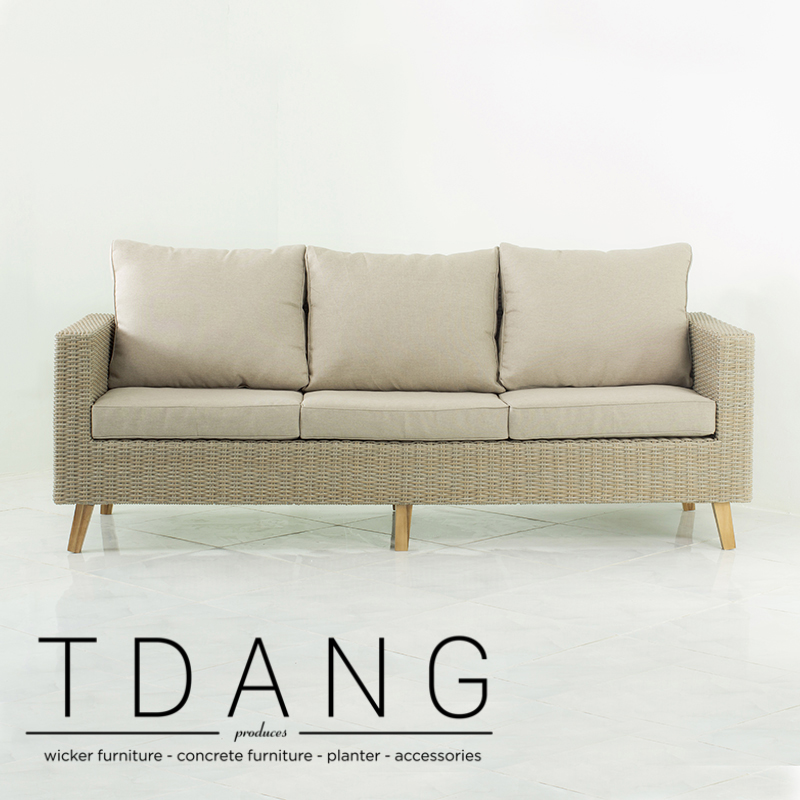 Fiji Wicker Sofa 3 Seats Fiji Wicker Sofa 3 Seats