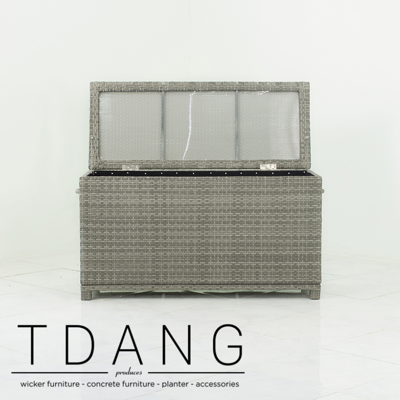 Wicker Blanket Box with Cover Wicker Blanket Box with Cover