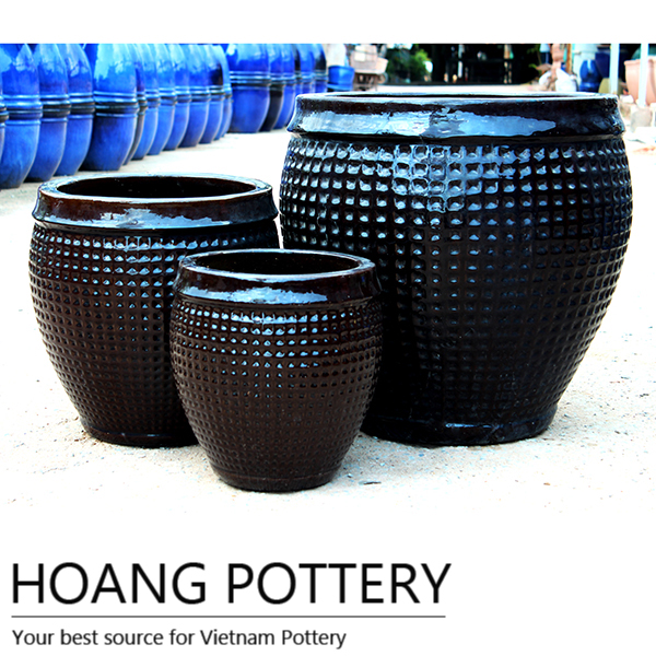 Beautiful Pattern Large Glazed Ceramic Flower Pots Beautiful Pattern Large Glazed Ceramic Flower Pots