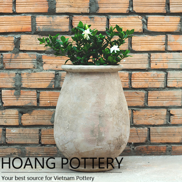 Antique Style Red Terracotta Flower Pots