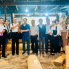 Tiếp đón đoàn chuyên gia Nhật Bản tham quan nghề Mộc cổ truyền.