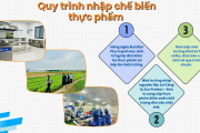 Quy trình nhập, chế biến thực phẩm của trường Tiểu học Nguyễn Khuyến - An toàn - Dinh dưỡng