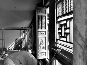 PHÒNG THỜ TRONG KHÔNG GIAN NHÀ PHỐ | QUẢNG NINH | LIM LÀO + CHÂU PHI