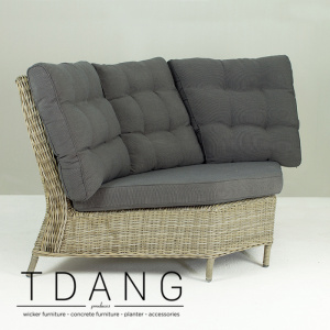 Hanna Wicker Sofa Corner (Code 3002)