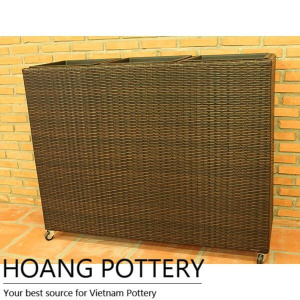 Quality Wicker Flower Pot (HPW005)