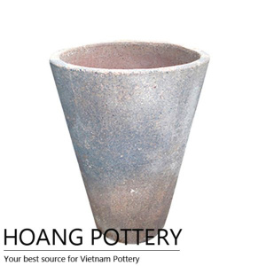 Beautiful Design Sandblasted Flower Planter (HPSB042)