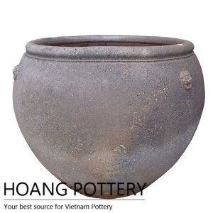 Big Size Ceramic Oldstone Flower Planter (HPSB079)