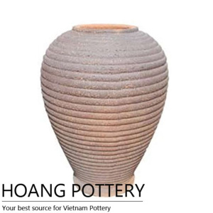 Round Oldstone Flower Planter (HPSB084)