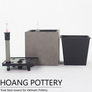 Square Poly Terrazzo Planter (HP-PT002)