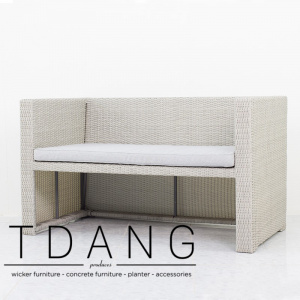 Rio Wicker Sofa 2 Seats (TD3031)