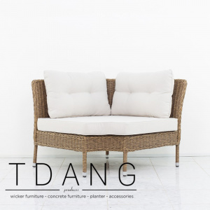 Harrison Wicker Sofa Corner (TD3042)