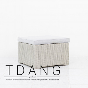 Rio Wicker Ottoman (TD5005)
