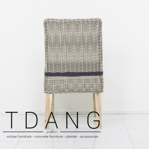 Del Cristo Wicker Dining Side Chair (TD2057)