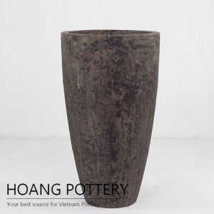 Vase elegant alantis cement pot ( HPR027)