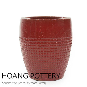 Simple design ceramic garden planter