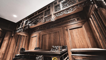 Phòng Thờ Trong Không Gian Biệt Thự Vinhomes Riverside | Hà Nội | Lim Lào