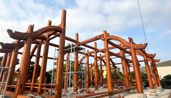 Nhà gỗ thờ họ Nguyễn Minh - xã Vũ An, Kiến Xương, Thái Bình