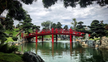 KIẾN TRÚC GỖ VƯỜN NHẬT BẢN VINPEARL LAND NHA TRANG