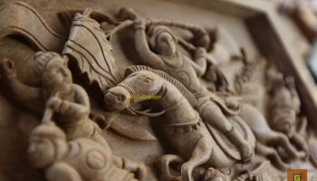 NHÀ GỖ 5 GIAN 2 BUỒNG GÓI ( 20 Cột )