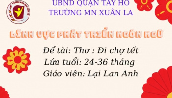 Văn học : Thơ: Đi chợ tết - GV: Lại Lan Anh
