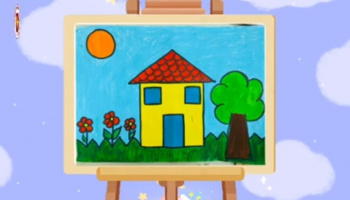 Tạo hình : Vẽ ngôi nhà - GV: Mai Hương