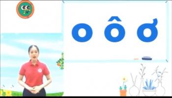 Làm quen chữ cái: Trò chơi o, ô, ơ - GV: Bùi Thị Quyên