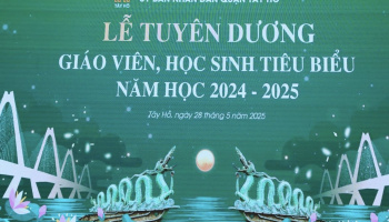 LỄ TUYÊN DƯƠNG GIÁO VIÊN- HỌC SINH TIÊU BIỂU NĂM HỌC 2024- 2025