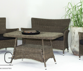 Vietnam manning 4 pieces seating group with cushions.