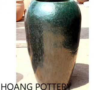 How to make a glazed ceramic planter pots.