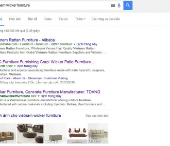 How to find out new wicker furniture suppliers in vietnam?