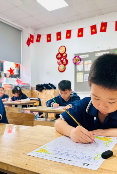 Cuộc thi viết chữ đẹp học sinh cấp trường 2025