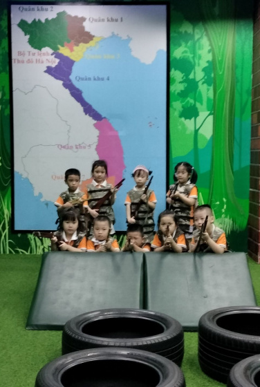 TRƯỜNG MẦM NON XUÂN LA TỔ CHỨC CHO TRẺ THAM QUAN, TRẢI NGHIỆM TẠI VINKE – TIME CITY